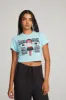 David Bowie Ziggy Stardust Crop Tee sold by Chaser