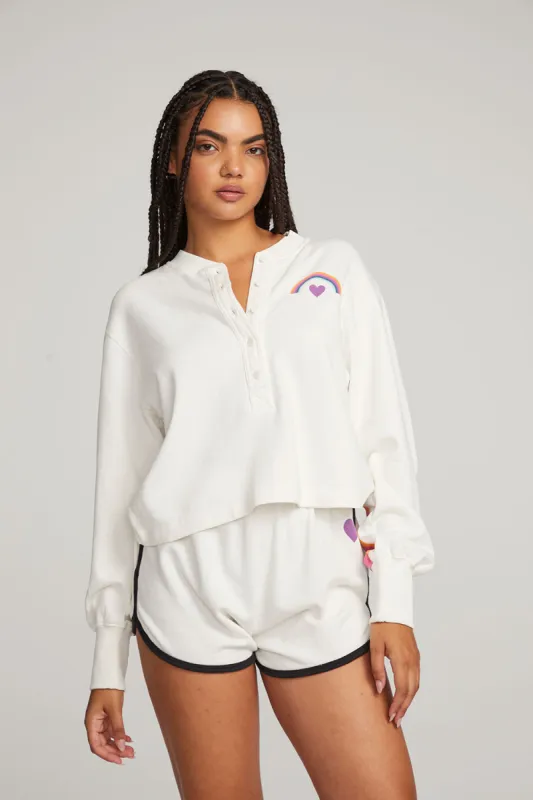 Rainbow Love Pullover sold by Chaser