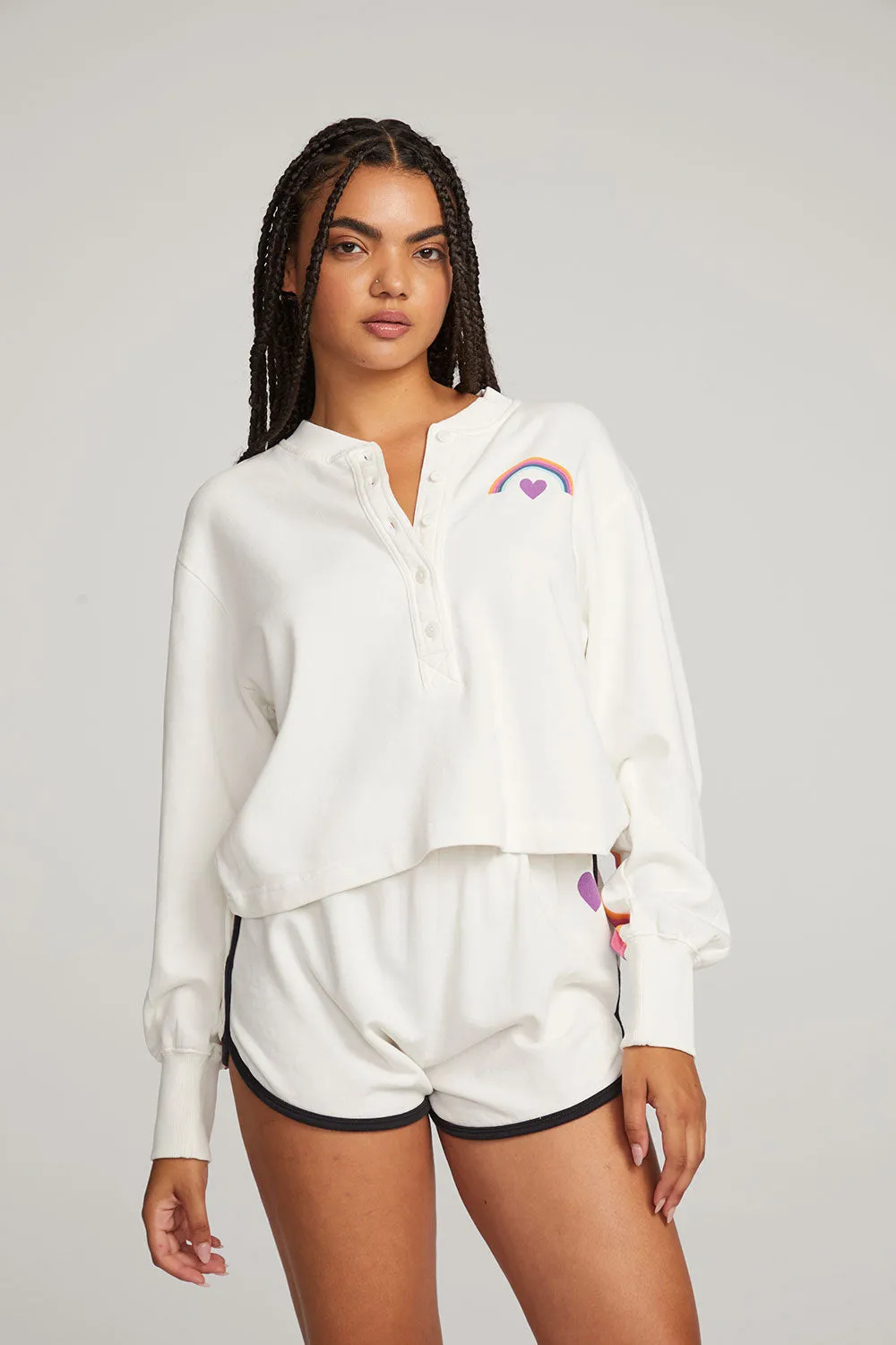 Rainbow Love Pullover sold by Chaser