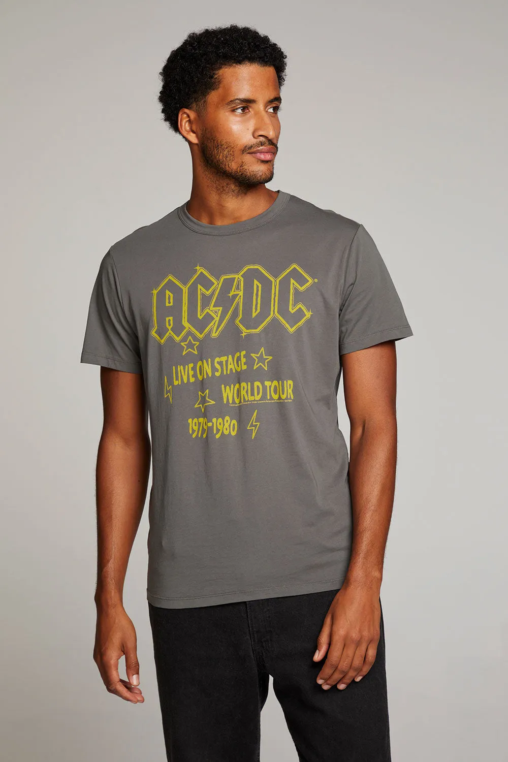 AC/DC Live On Stage Mens Tee sold by Chaser product image thumbnail 2
