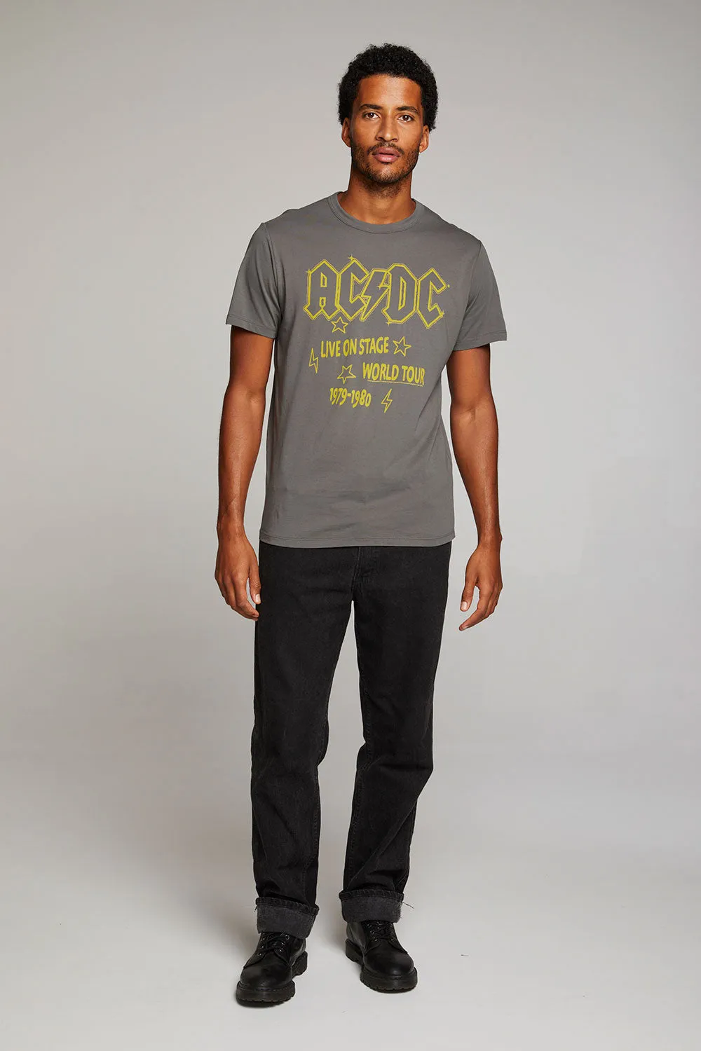 AC/DC Live On Stage Mens Tee sold by Chaser product image thumbnail 5