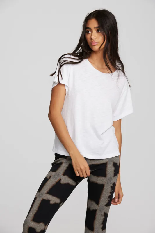 Gauze Jersey Oversized Crewneck Tee sold by Chaser