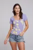 Painted Daisies Sambuco Tee sold by Chaser