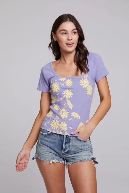 Painted Daisies Sambuco Tee sold by Chaser