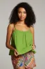 Tropical Piquant Green Top sold by Chaser