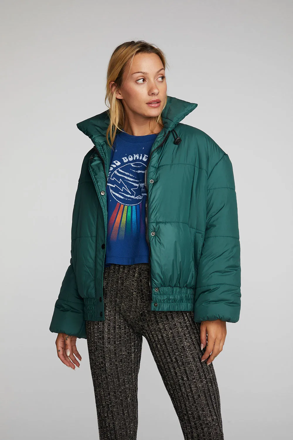 Quilted Puffer Jacket sold by Chaser product image thumbnail 5