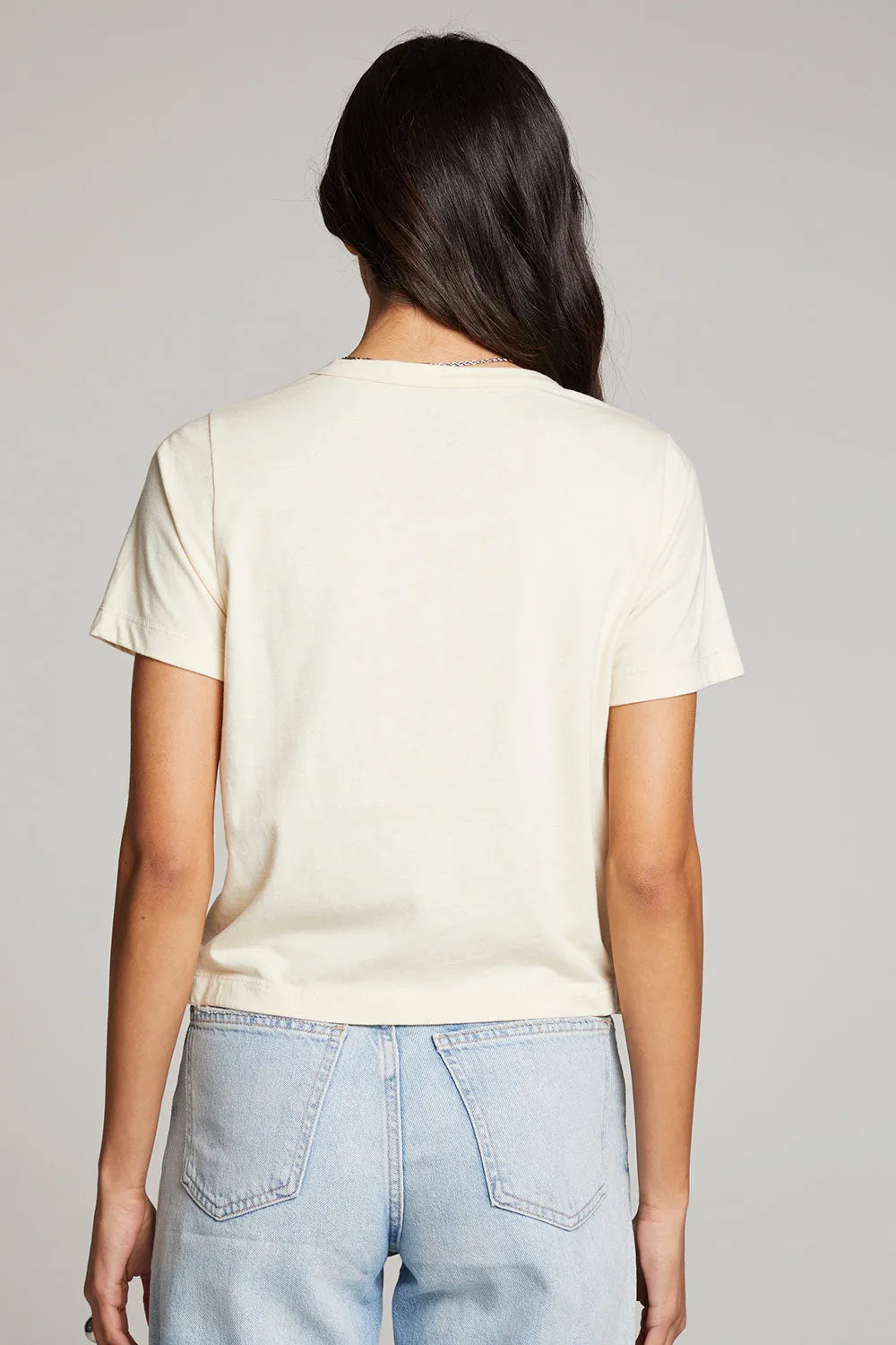 Ice Cold Beer Embroidery Tee sold by Chaser product image thumbnail 3