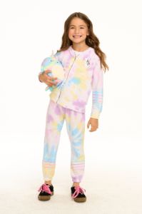 Rainbow Stripe Hoodie sold by Chaser