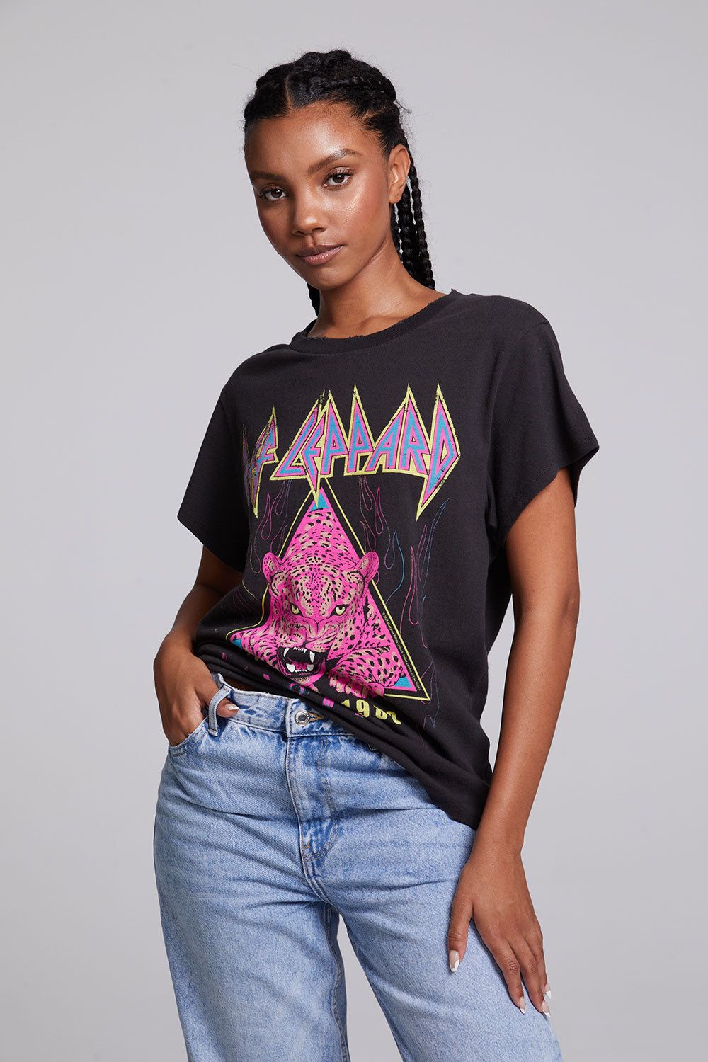 Def Leppard Pyromania Tee sold by Chaser product image thumbnail 4