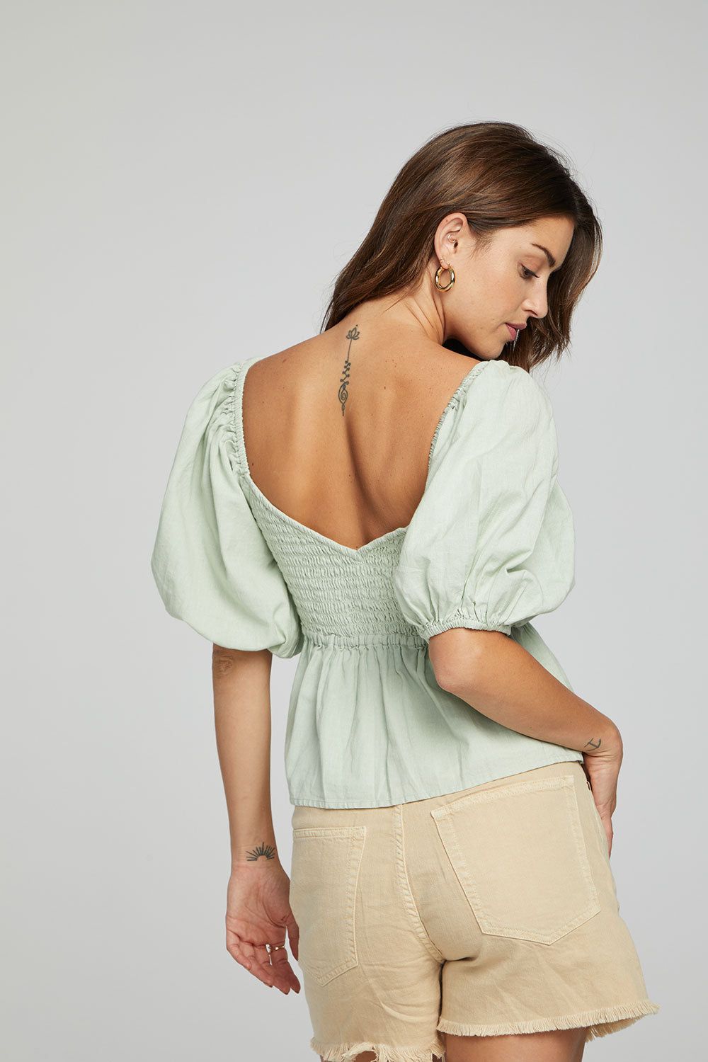 Dolce Top - Sage sold by Chaser product image thumbnail 3