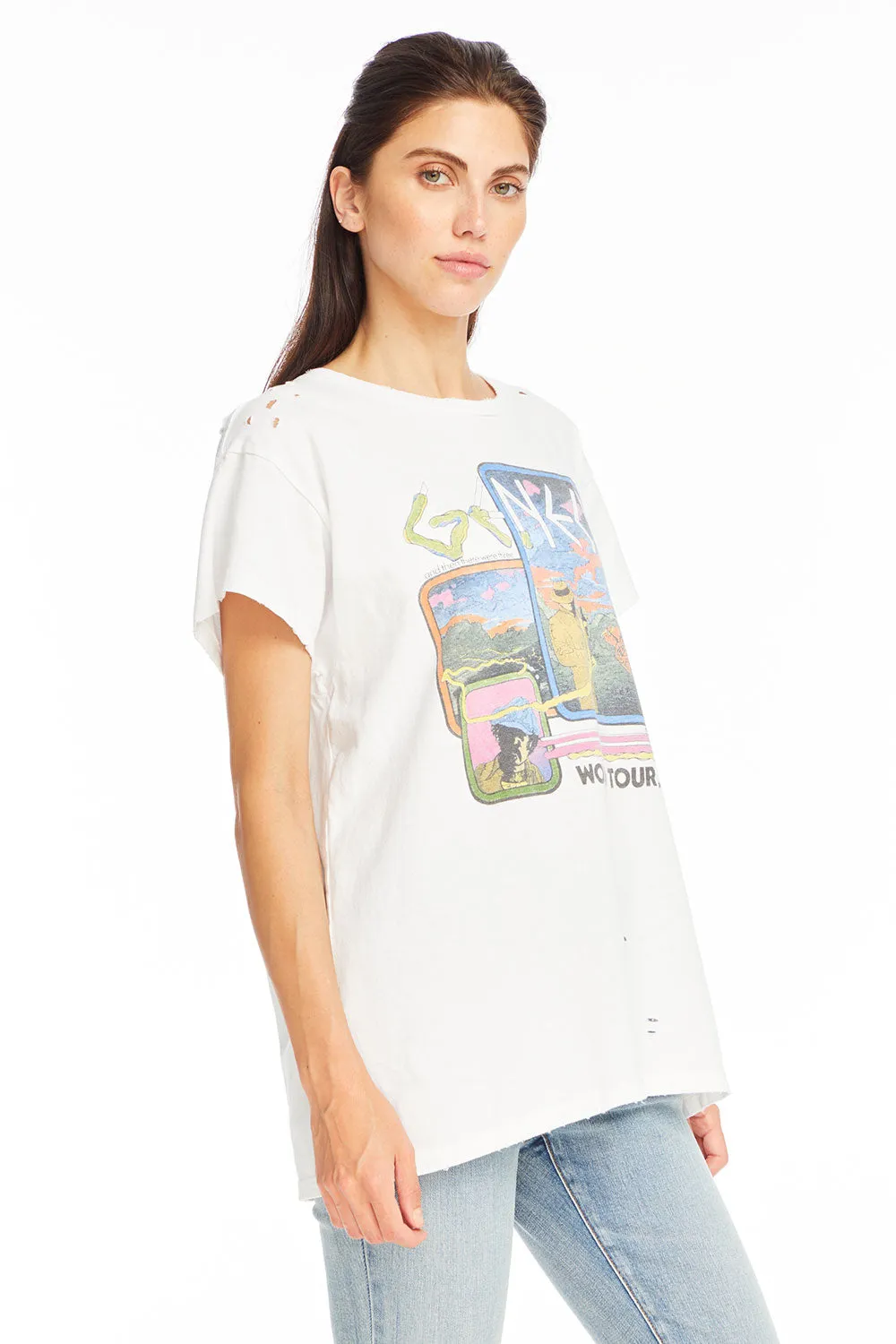 Genesis - "World Tour '78" Distressed Crew Neck sold by Chaser product image thumbnail 3