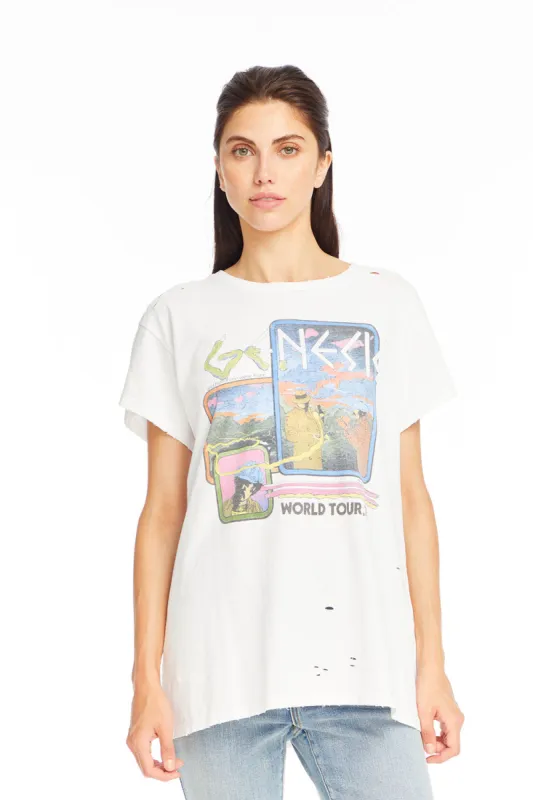 Genesis - "World Tour '78" Distressed Crew Neck sold by Chaser
