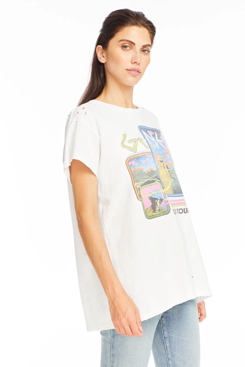 Genesis - "World Tour '78" Distressed Crew Neck sold by Chaser product image thumbnail 4