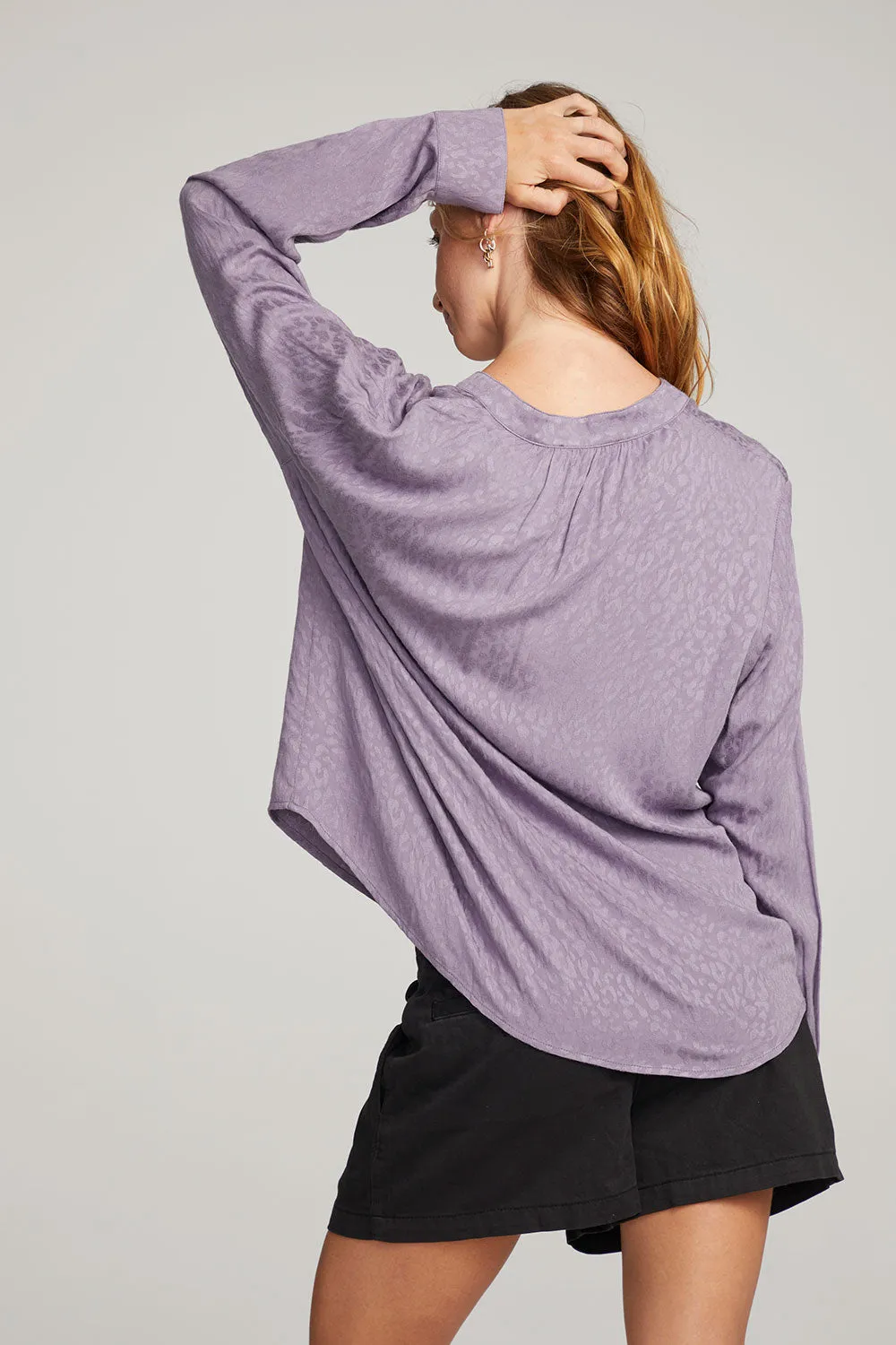 Denver Purple Sage Blouse sold by Chaser product image thumbnail 3