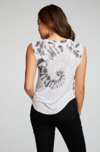 Linen Jersey Cap Sleeve Raglan Shirttail Muscle Tee sold by Chaser