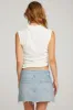 Haileyy White Tank Top sold by Chaser