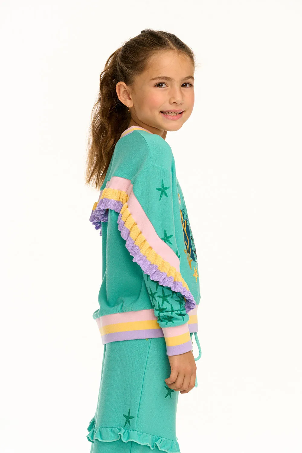 Disney's The Little Mermaid Liliana Pullover sold by Chaser product image thumbnail 2
