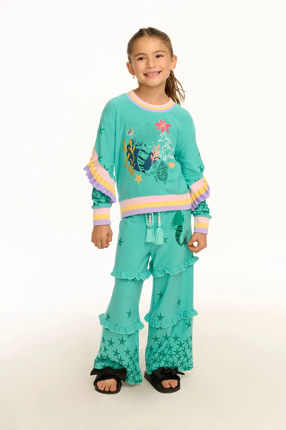 Disney's The Little Mermaid Liliana Pullover sold by Chaser product image thumbnail 5