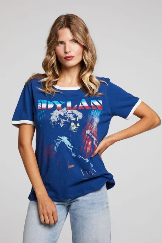Bob Dylan Stars And Stripes Praiano Tee sold by Chaser