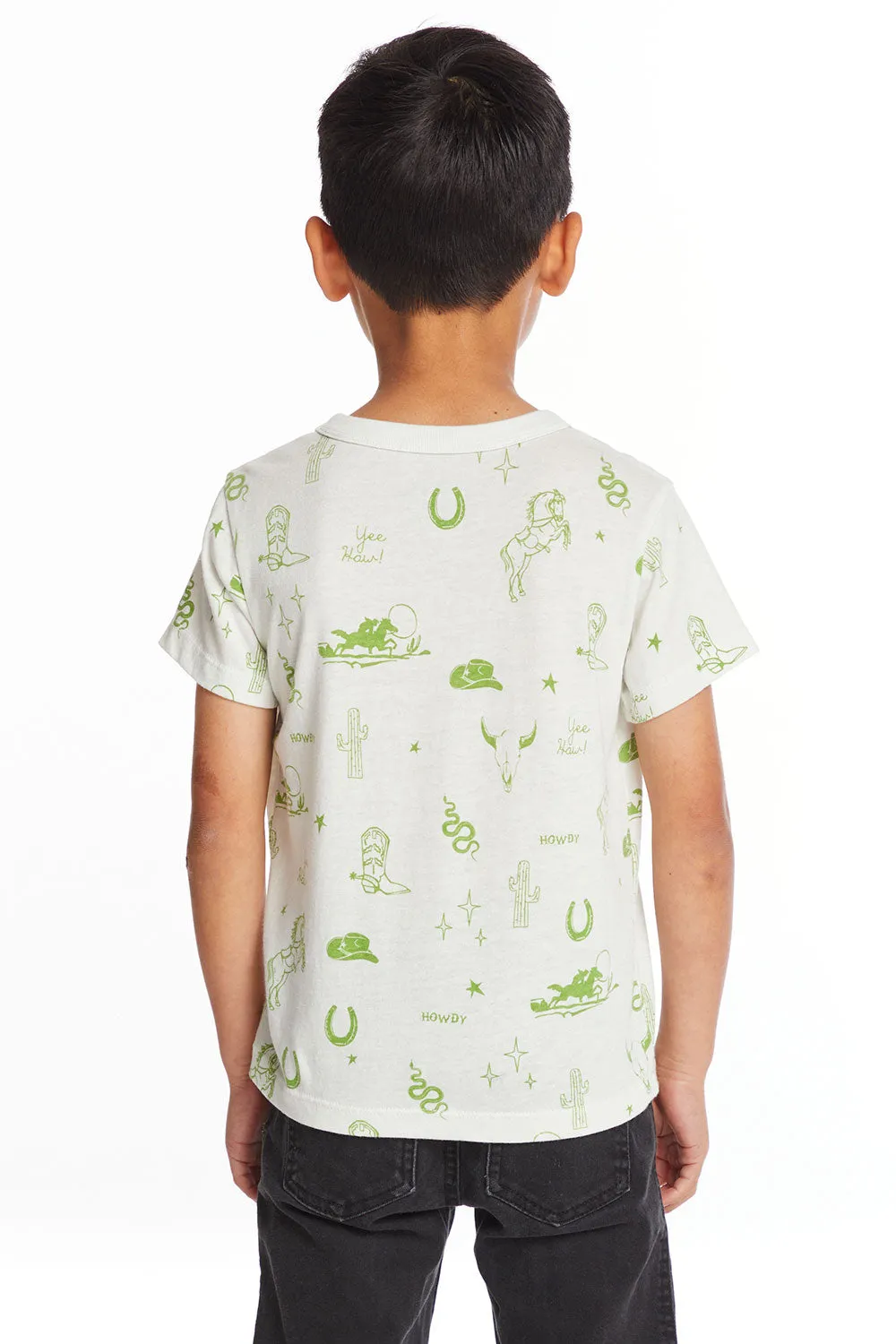 Cowboy Life Boys Tee sold by Chaser product image thumbnail 2