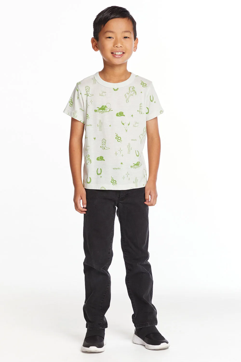 Cowboy Life Boys Tee sold by Chaser product image thumbnail 4