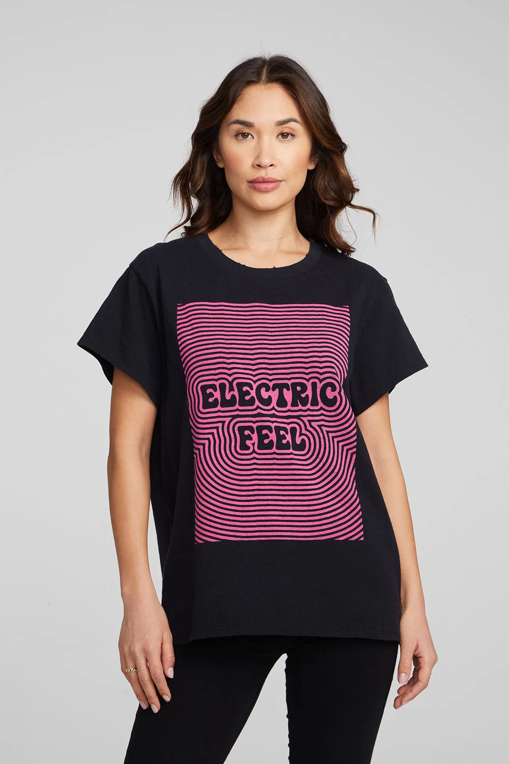 Electric Feel Tee sold by Chaser product image thumbnail 5