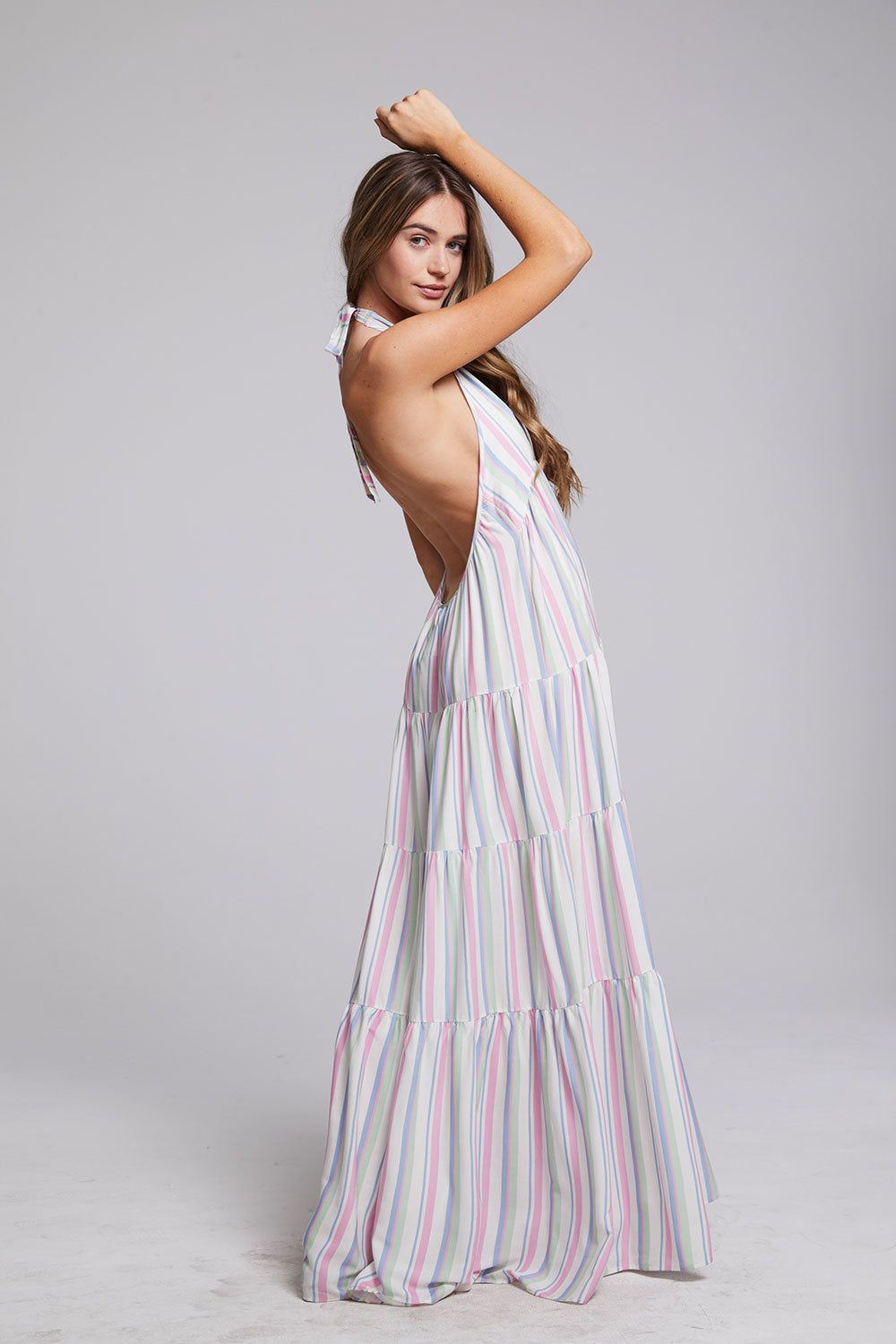 Milano Positano Stripe Maxi Dress sold by Chaser product image thumbnail 2