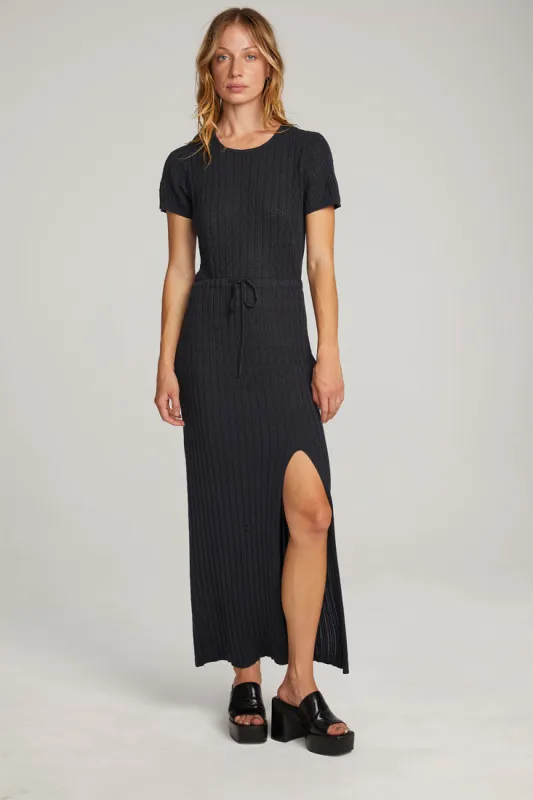 Durango Licorice Maxi Dress sold by Chaser