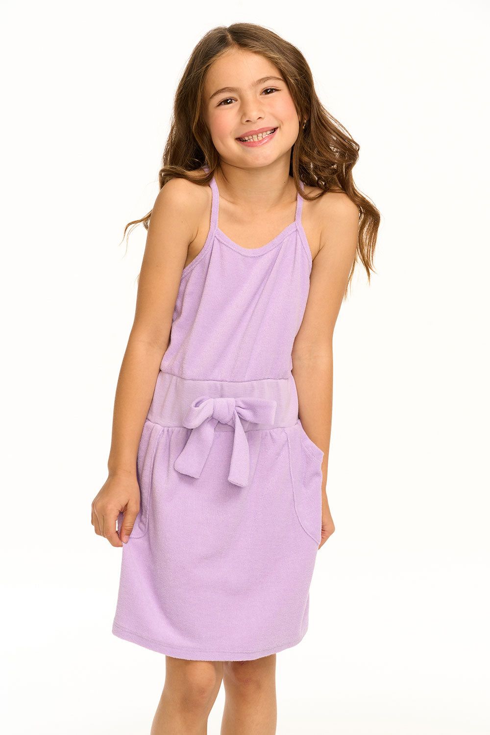 Luna Digital Lavender Mini Dress sold by Chaser product image thumbnail 2