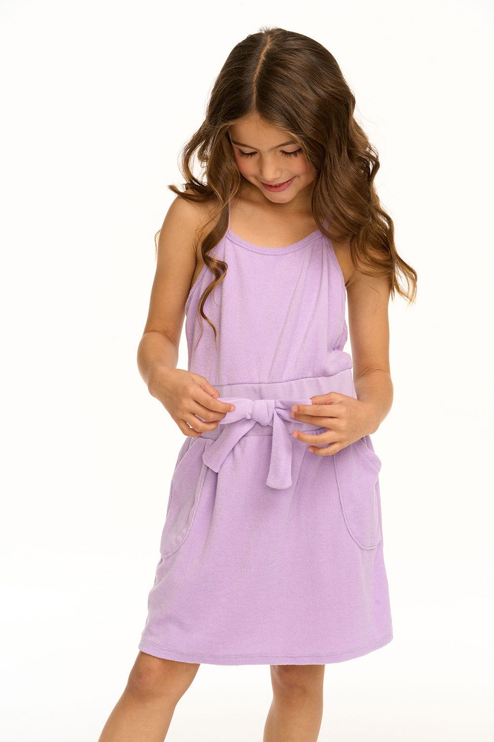 Luna Digital Lavender Mini Dress sold by Chaser product image thumbnail 3