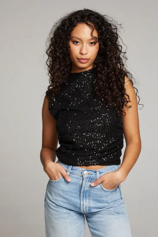 Haileyy Licorice Tank Top sold by Chaser