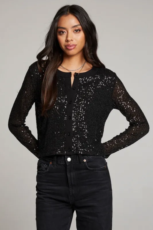 Adam Licorice Cardigan sold by Chaser
