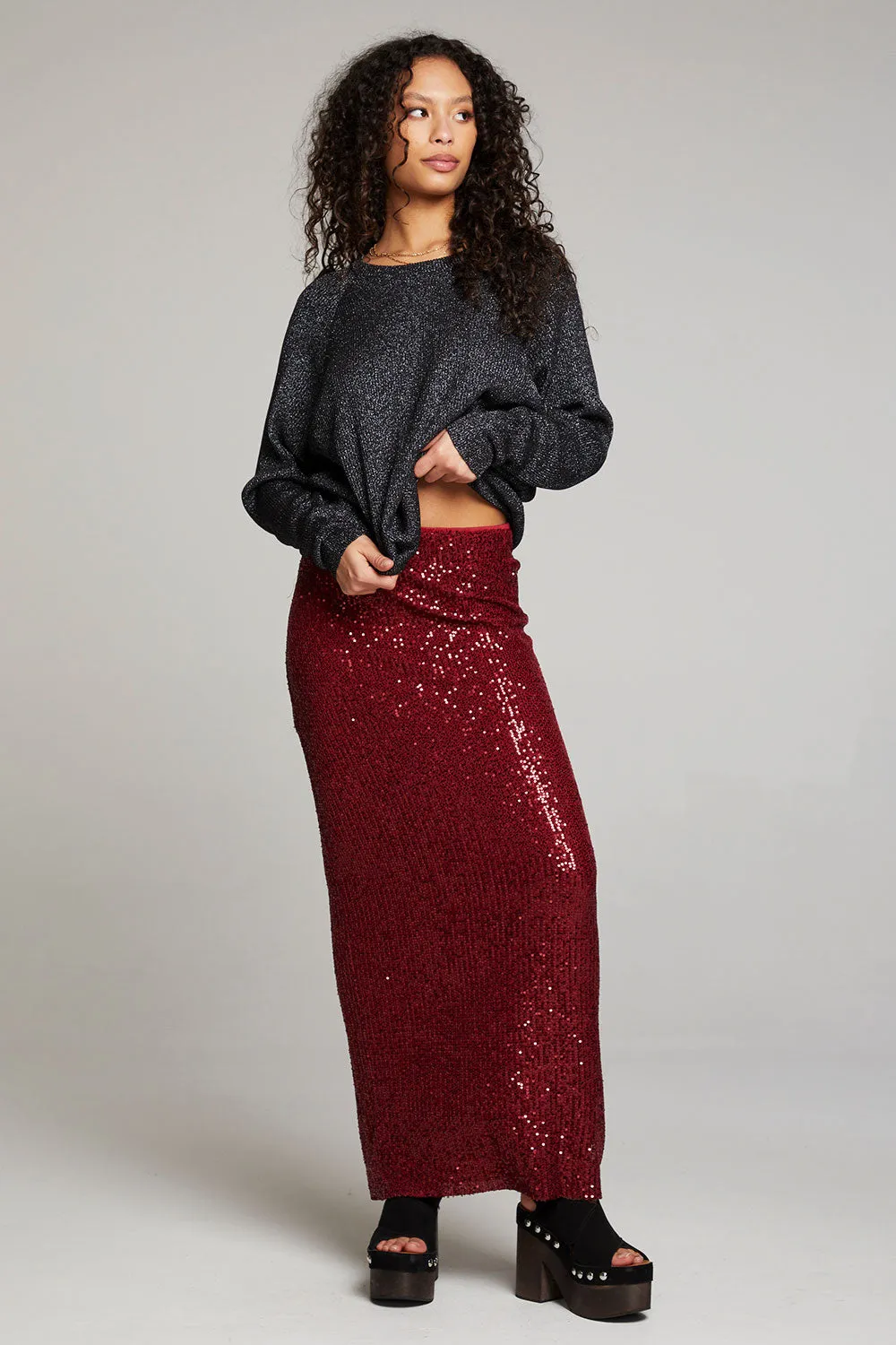 Cosmo Licorice Pullover sold by Chaser product image thumbnail 4