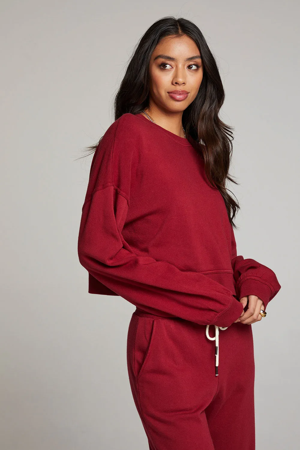 Belly Bloodred Pullover sold by Chaser product image thumbnail 2
