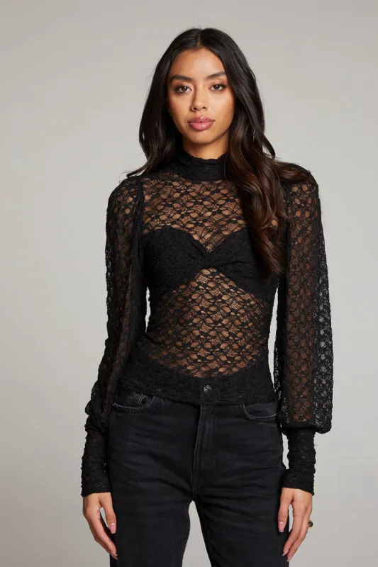 Evelynnn Licorice Long Sleeve sold by Chaser