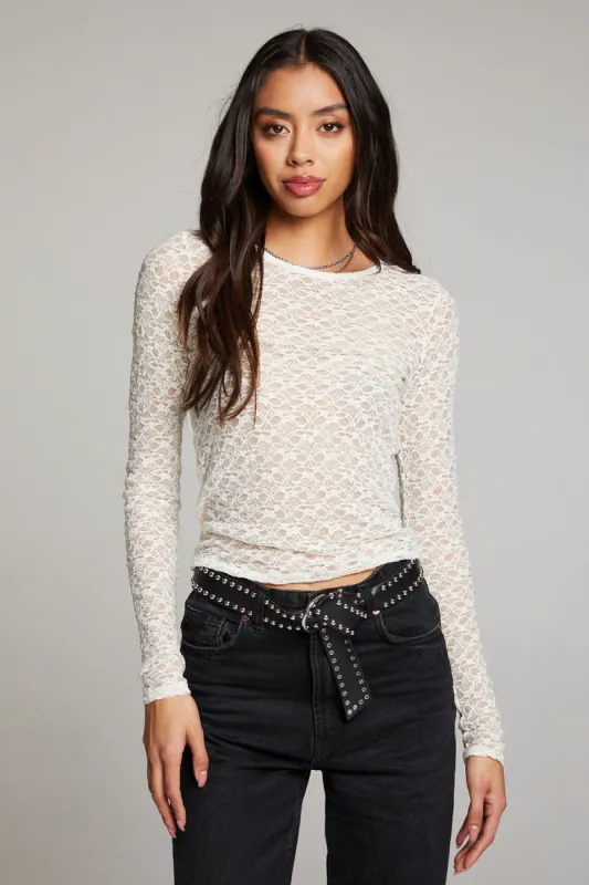 Kevin Starry White Long Sleeve sold by Chaser