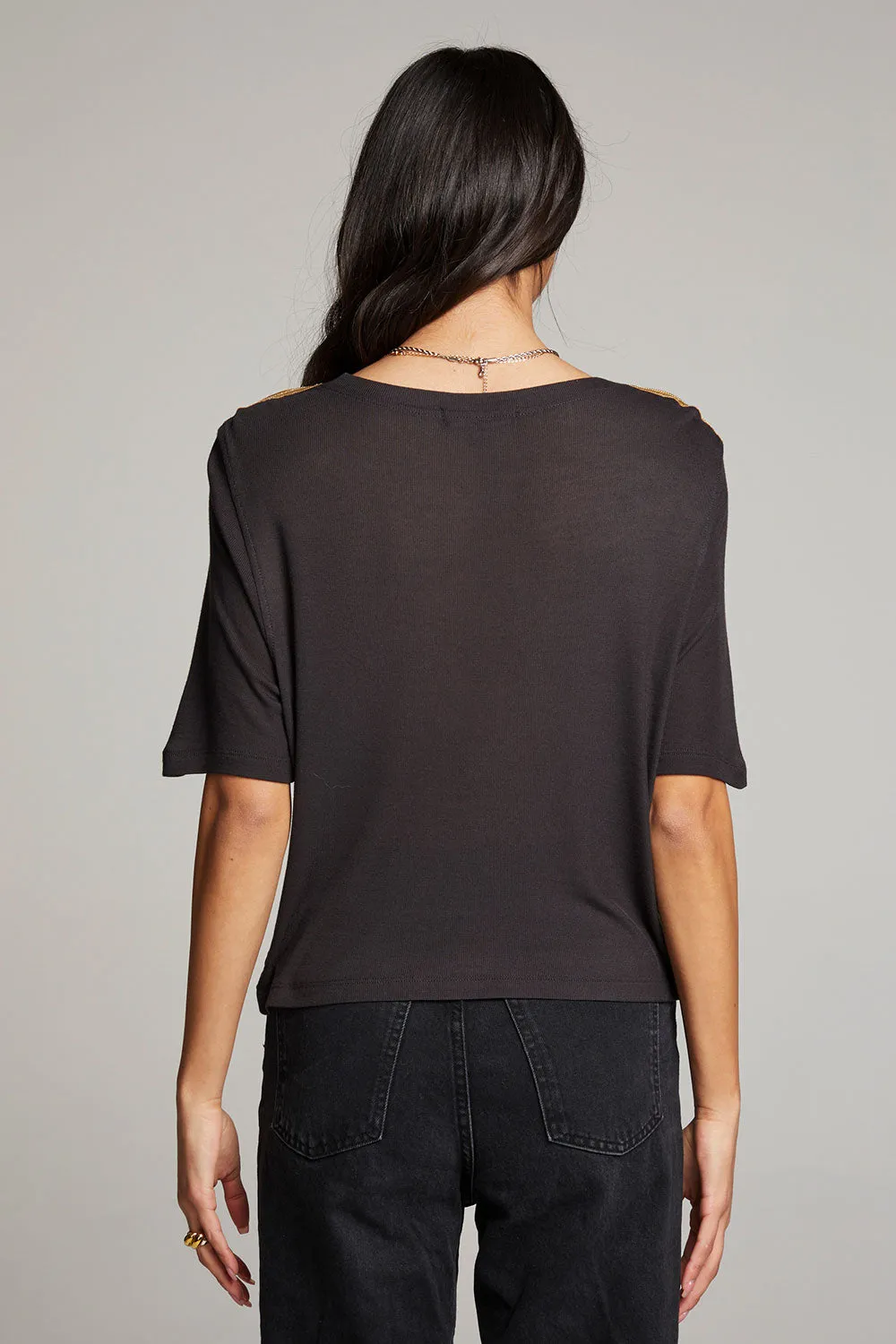 Rover Licorice Tee sold by Chaser product image thumbnail 3