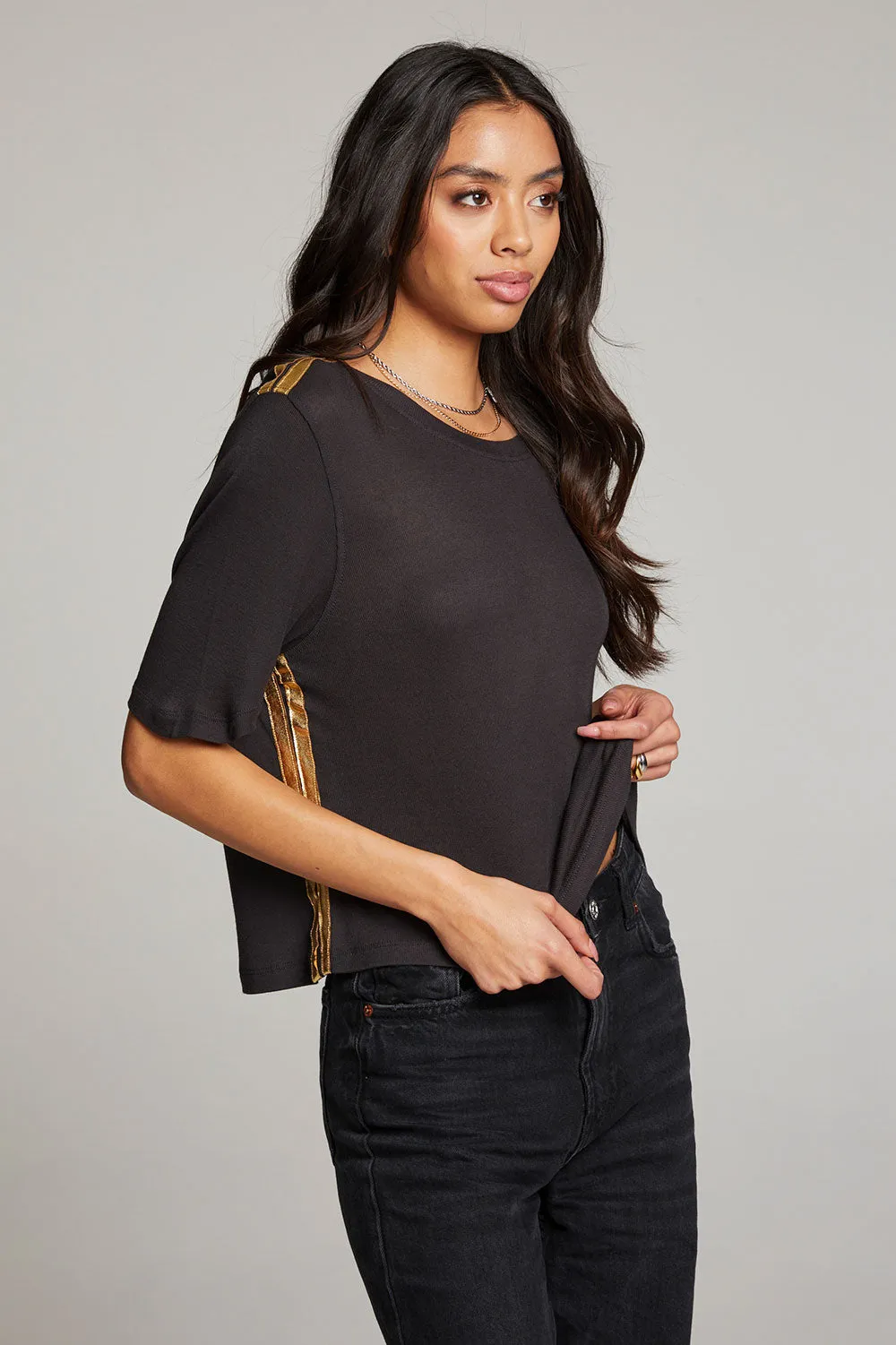 Rover Licorice Tee sold by Chaser product image thumbnail 2