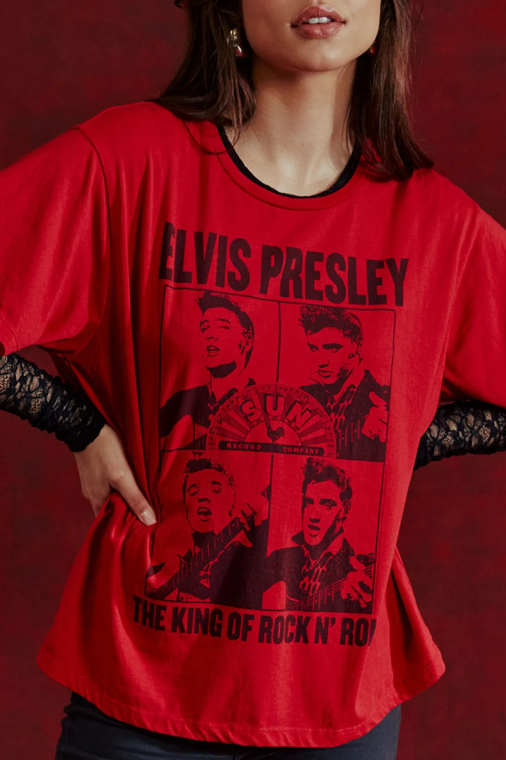 Sun Records The King Of Rock n' Roll Tee sold by Chaser product image thumbnail 2