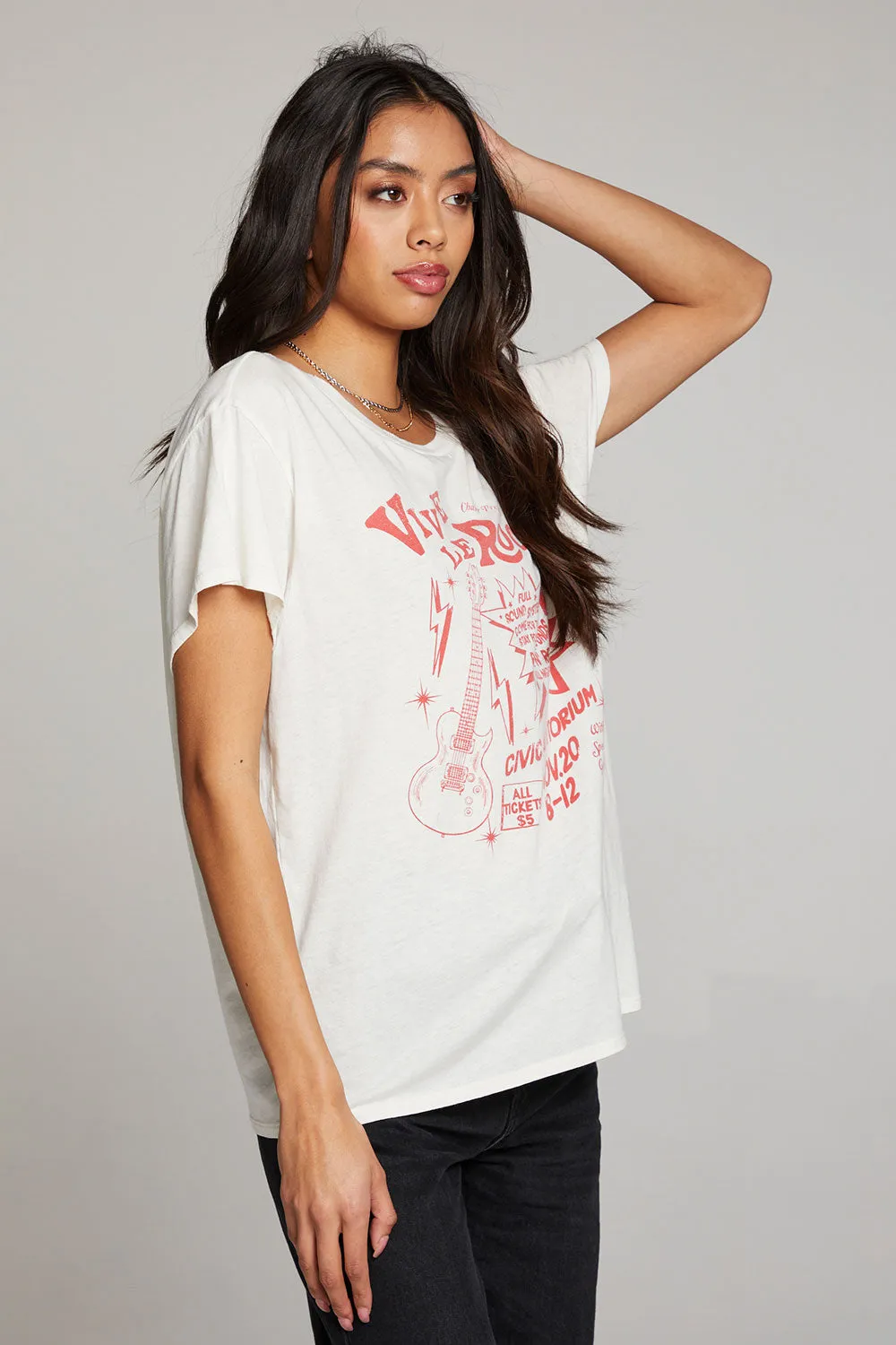 Vive Le Rock Tee sold by Chaser product image thumbnail 2