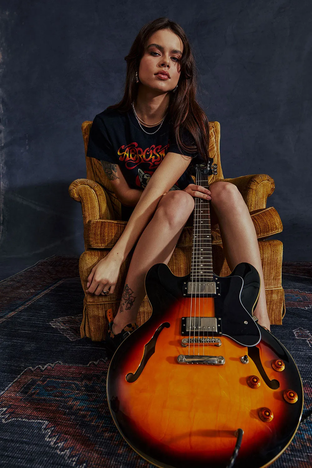 Aerosmith Angel Tee sold by Chaser product image thumbnail 2