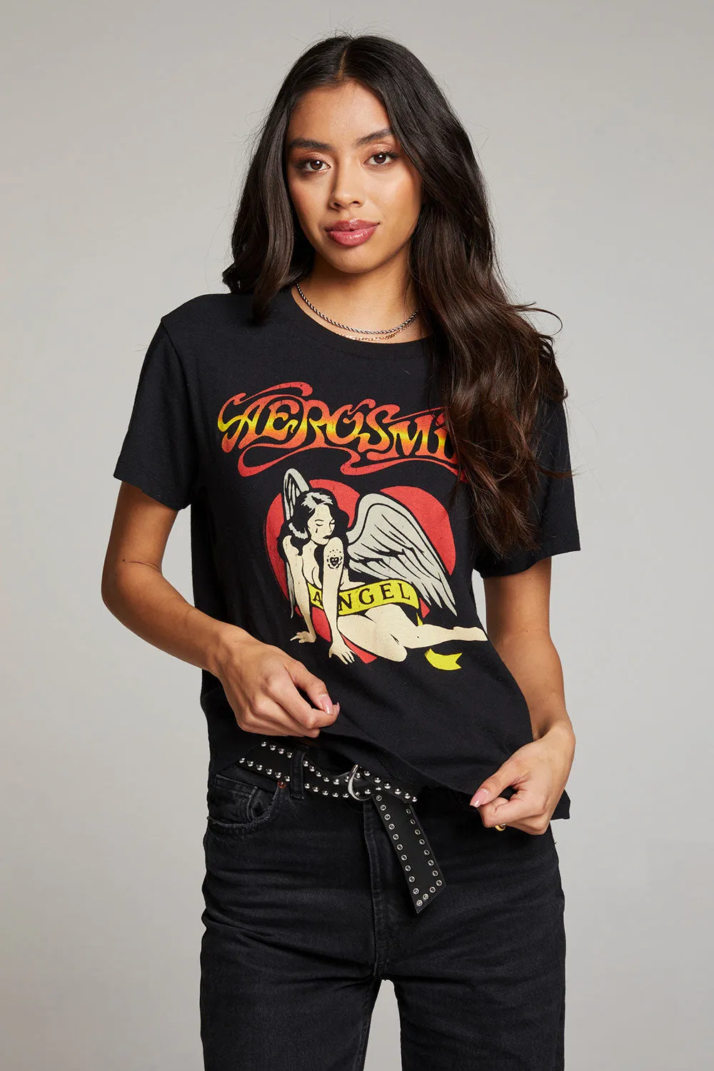 Aerosmith Angel Tee sold by Chaser product image thumbnail 3