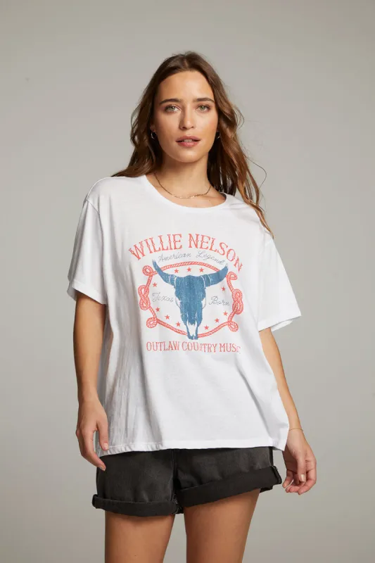 Willie Nelson American Legend Tee sold by Chaser