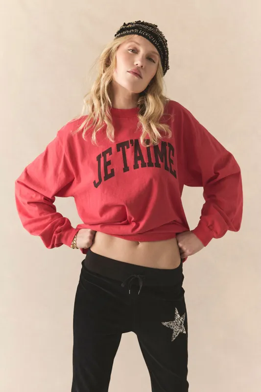 Je T’aime Long Sleeve made by Chaser
