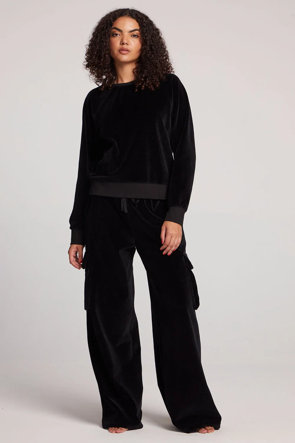 Licorice Pullover Raglan sold by Chaser product image thumbnail 4