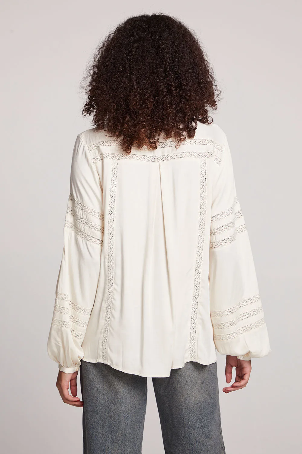 Rozina Starry White Blouse sold by Chaser product image thumbnail 4