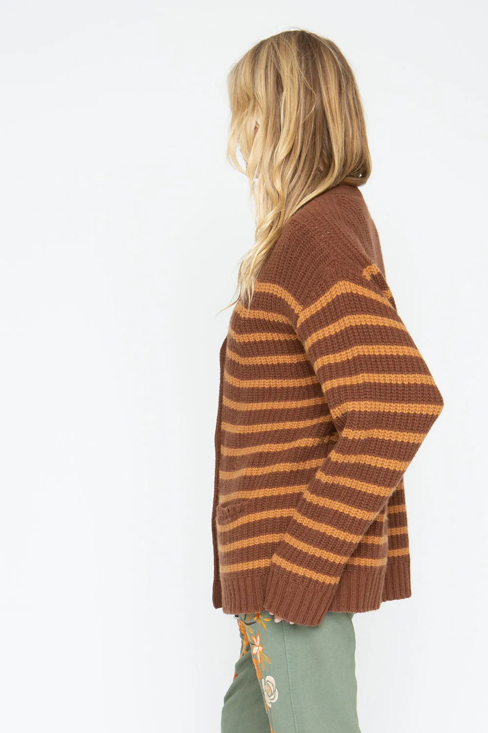 Grandpa Cardigan - Brown Beige sold by Chaser product image thumbnail 4