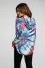 Recycled Cozy Knit Long Sleeve Drop Shoulder Hi Lo Shirttail Hoodie sold by Chaser