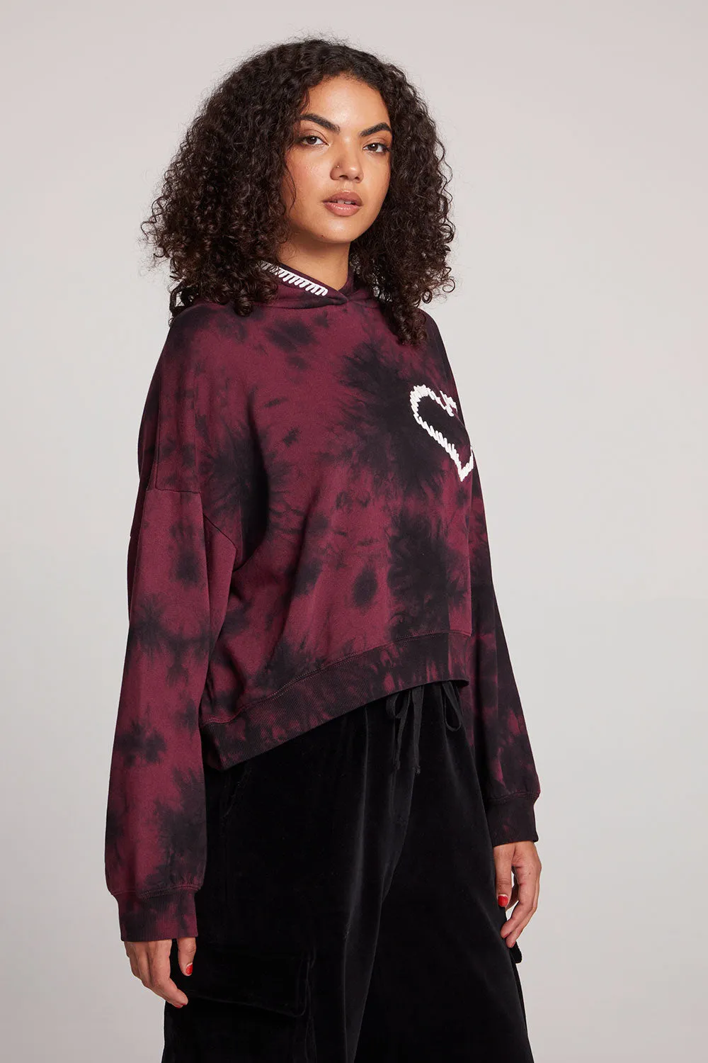 Heart Stitch Pullover Hoodie sold by Chaser product image thumbnail 3