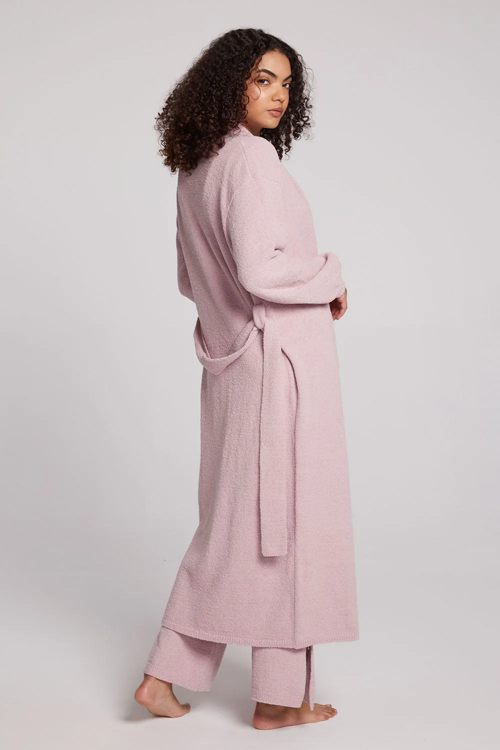Eveee Mauve Rose Maxi Cardigan sold by Chaser product image thumbnail 4